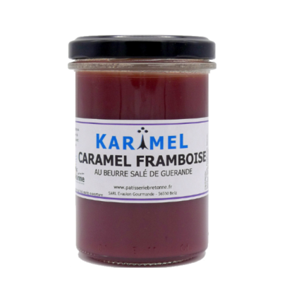 CRÈME DE KARIMEL FRAMBOISE<br>Fab maison 220g.