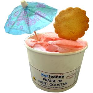 Pot de glace<br>Fraise de Auray.