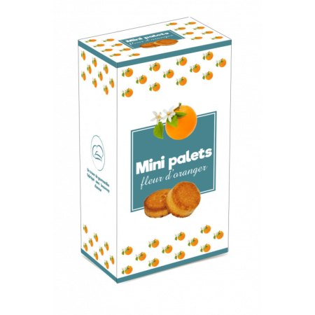 MINI PALETS FLEUR D'ORANGER - BOÎTE 200G