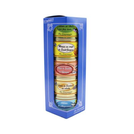 Étui DE 5 RILLETTES DE POISSONS 60-65g