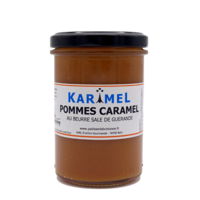 CRÈME POMME-KARIMEL<br>Fabrication maison 250g.