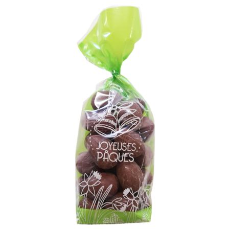 CHOCOLATS DE PÂQUES Sachet Oeufs fourrés chocolat lait - 200G